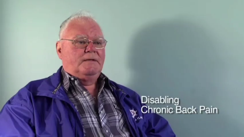 Degenerative Disk Disease (Chronic Back Pain) treated by Dr. Syed