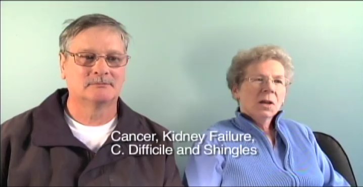 Patient testimonial from Photodynamics presentation slide 54
